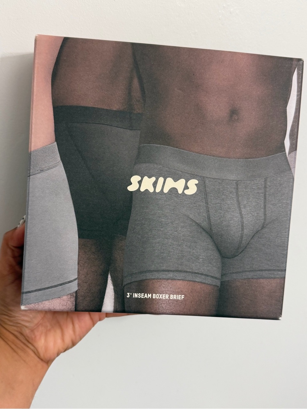 SKIMS Men's 3" Inseam Boxer Briefs Small new